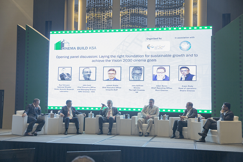 The second edition of Cinema Build KSA 2020 kicked off today in Riyadh