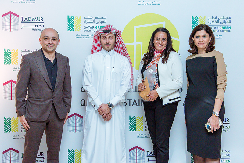 حصد معرض البناء الدولي - الذي يستعد لإطلاق نسخته الثالثة في نهاية هذا العام- جائزة "فعالية المباني الخضراء" في حفل توزيع جوائز قطر للاستدامة السنوي الرابع.