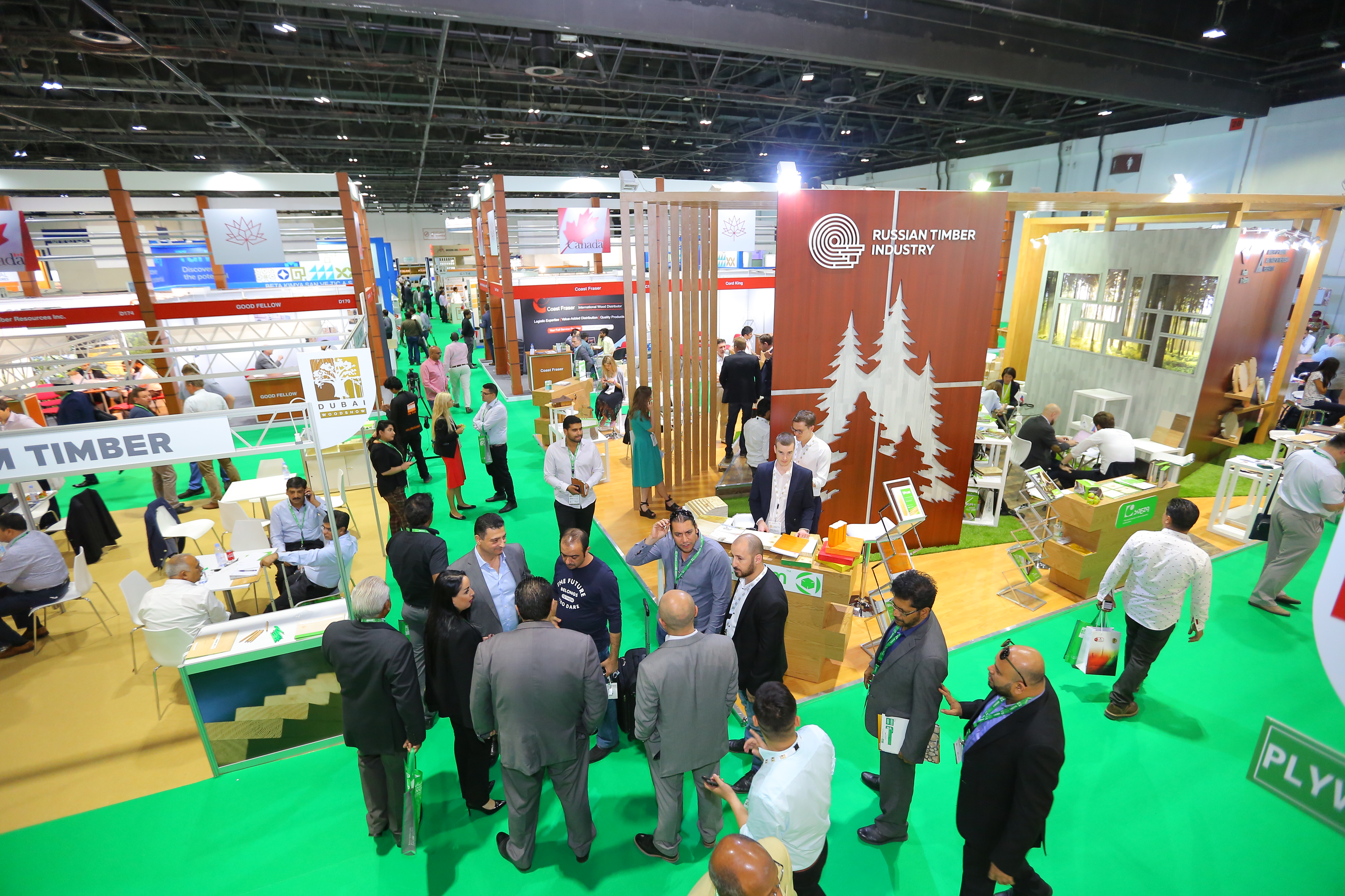 معرض دبي الدولي للأخشاب يستعرض أجنحة 6 دول مختلفة مارس الجاري